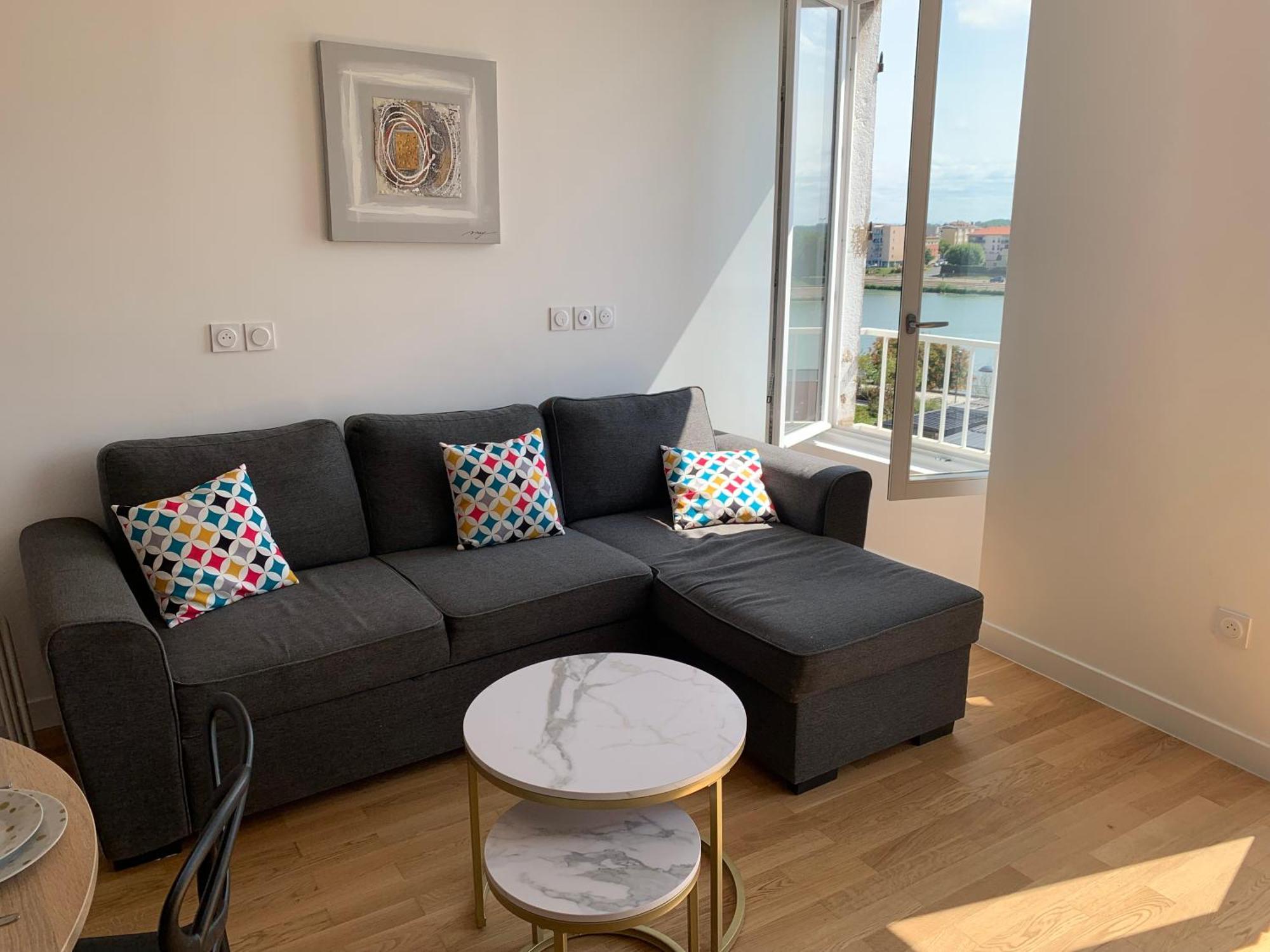 Appartement Neuf, Vue Sur Saone Mâcon Extérieur photo